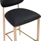 Riccio Vegan Leather Upholstered Counter Stool