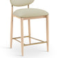 Riccio Vegan Leather Upholstered Counter Stool