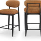 Riccio Fabric Upholstered Counter Stool