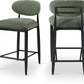 Riccio Fabric Upholstered Counter Stool
