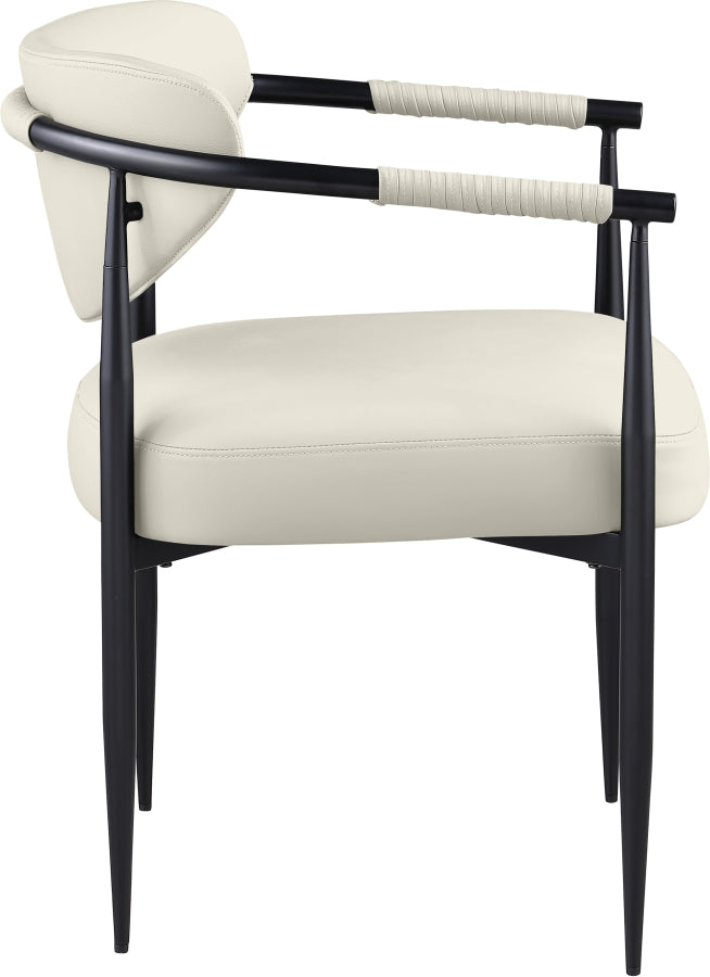 Virella Vegan Leather Upholstered Dining Chair