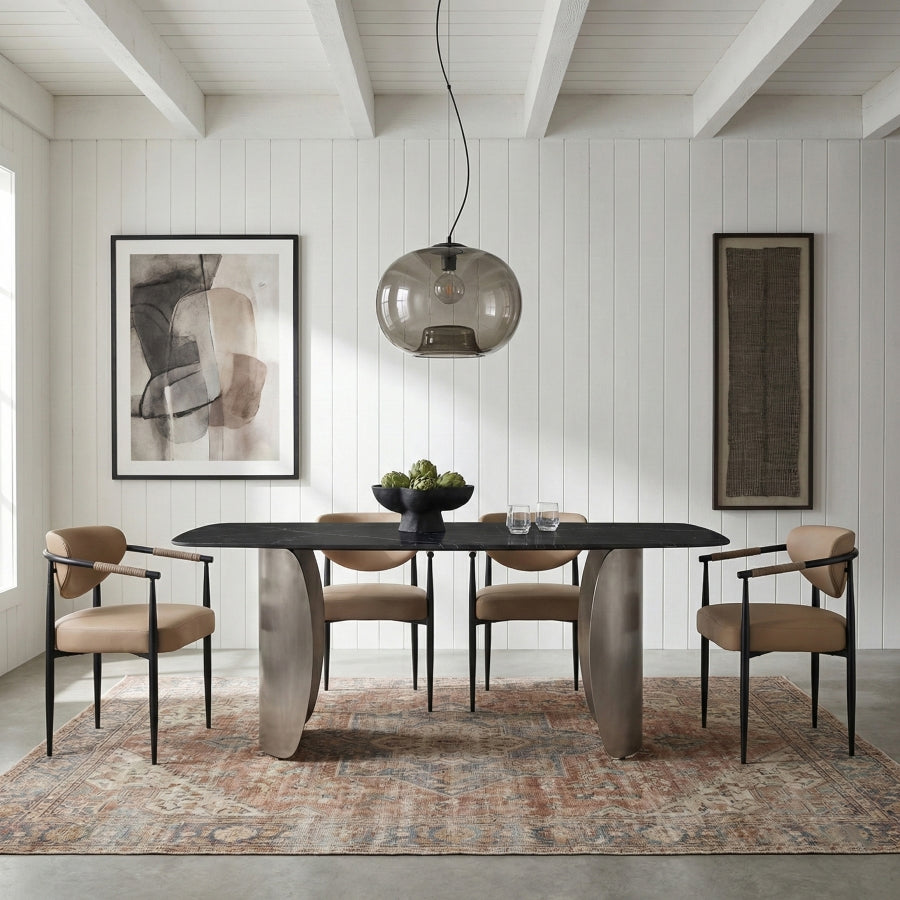 Virella Vegan Leather Upholstered Dining Chair
