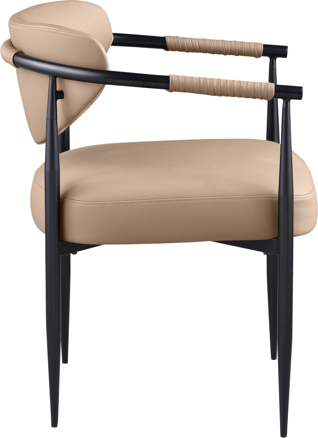 Virella Vegan Leather Upholstered Dining Chair