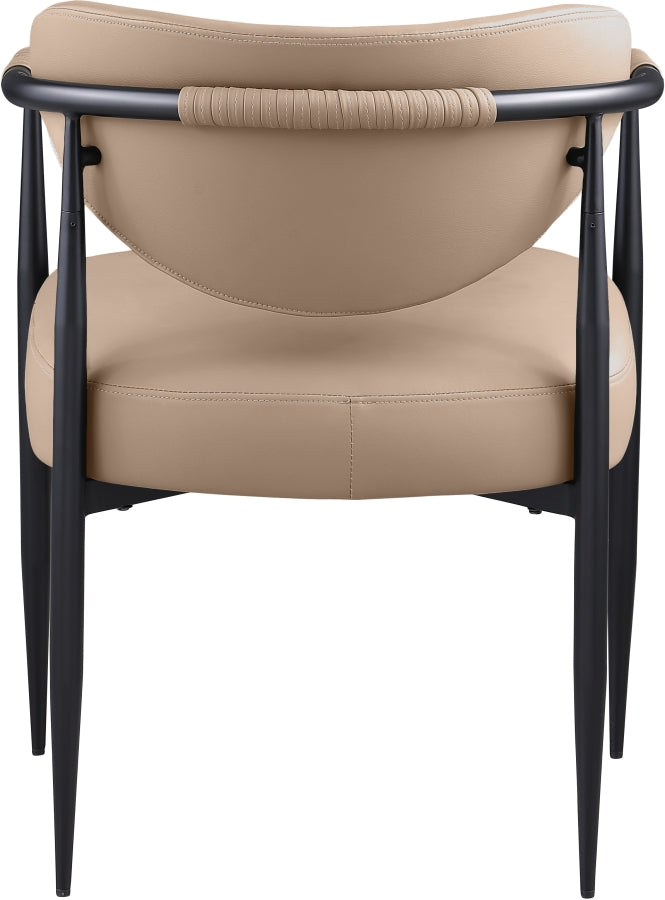 Virella Vegan Leather Upholstered Dining Chair