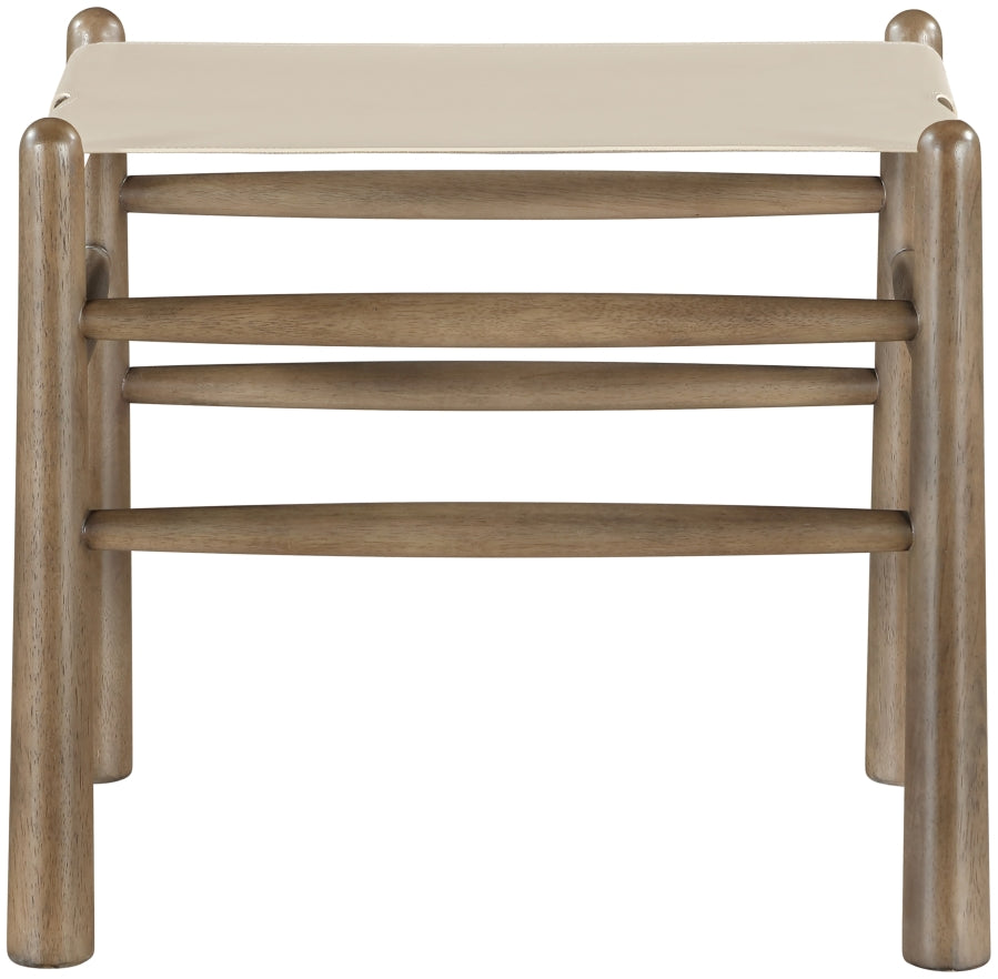 Santos Vegan Leather Upholstered Bench