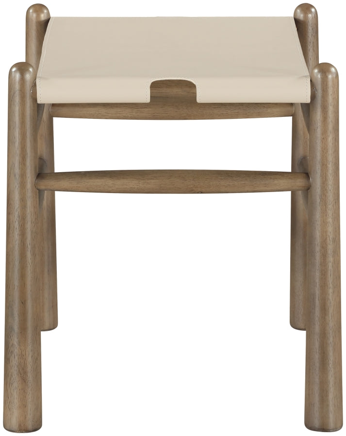 Santos Vegan Leather Upholstered Bench