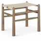 Santos Vegan Leather Upholstered Bench