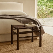 Santos Vegan Leather Upholstered Bench