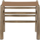 Santos Vegan Leather Upholstered Bench