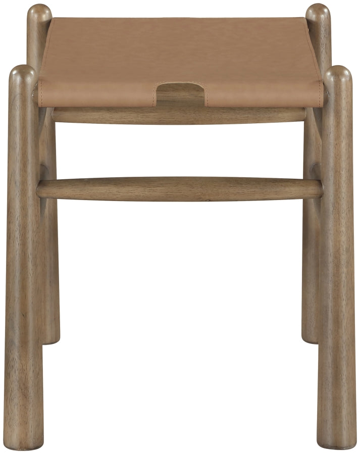 Santos Vegan Leather Upholstered Bench