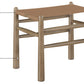 Santos Vegan Leather Upholstered Bench