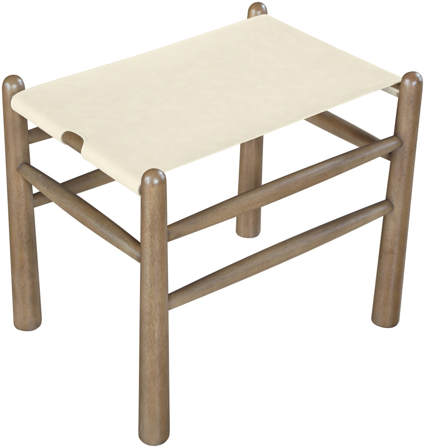 Santos Vegan Leather Upholstered Bench