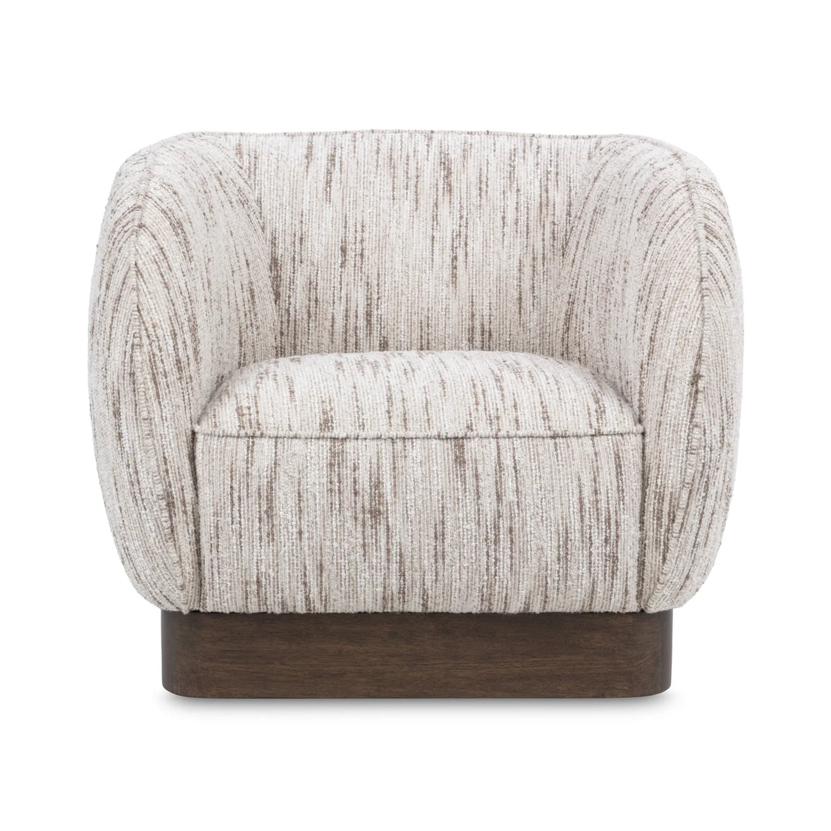 Cuddle Swivel Chair - Maze Oyster