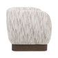 Cuddle Swivel Chair - Maze Oyster