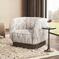 Cuddle Swivel Chair - Maze Oyster