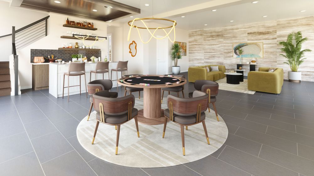 Ace Barstool Brown & Walnut