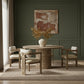 Rapallo 43" Concrete Indoor/Outdoor Dining Table