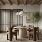 Rapallo 43" Concrete Indoor/Outdoor Dining Table