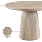 Venosa 42" Concrete Indoor / Outdoor Dining Table