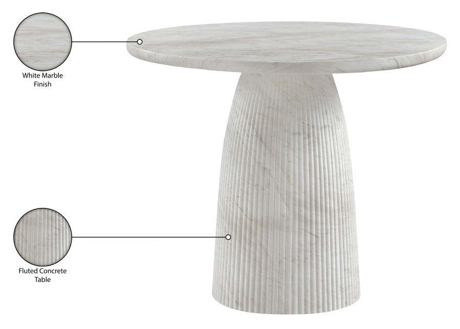 Venosa 36" Concrete Indoor / Outdoor Dining Table