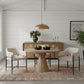 Aquino 43.5" Concrete Indoor/Outdoor Dining Table