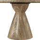 Aquino 43.5" Concrete Indoor/Outdoor Dining Table