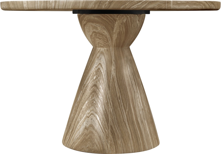 Aquino 43.5" Concrete Indoor/Outdoor Dining Table