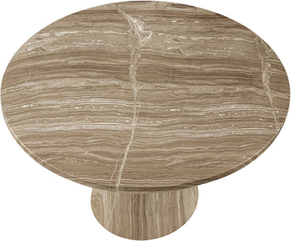 Aquino 43.5" Concrete Indoor/Outdoor Dining Table