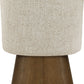 Marlowe Linen Textured Fabric Upholstered Dining Side Chair
