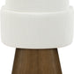 Marlowe Linen Textured Fabric Upholstered Dining Arm Chair