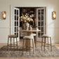Ferro Performance Fabric Upholstered Bar Stool