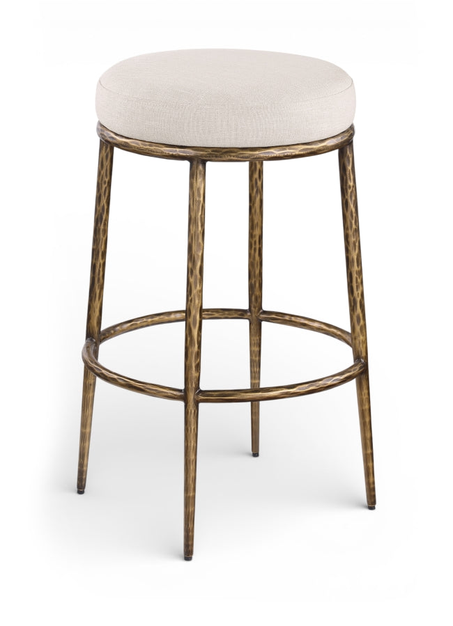 Ferro Performance Fabric Upholstered Bar Stool