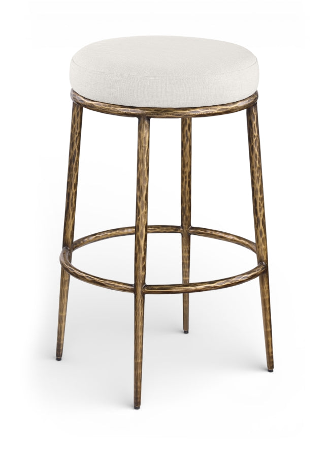 Ferro Performance Fabric Upholstered Bar Stool