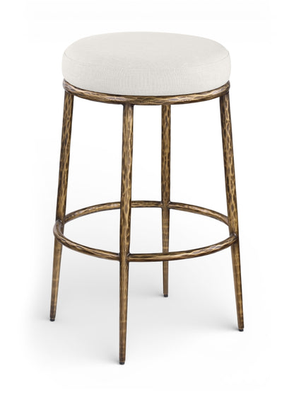 Ferro Performance Fabric Upholstered Bar Stool