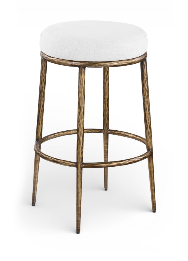 Ferro Performance Fabric Upholstered Bar Stool