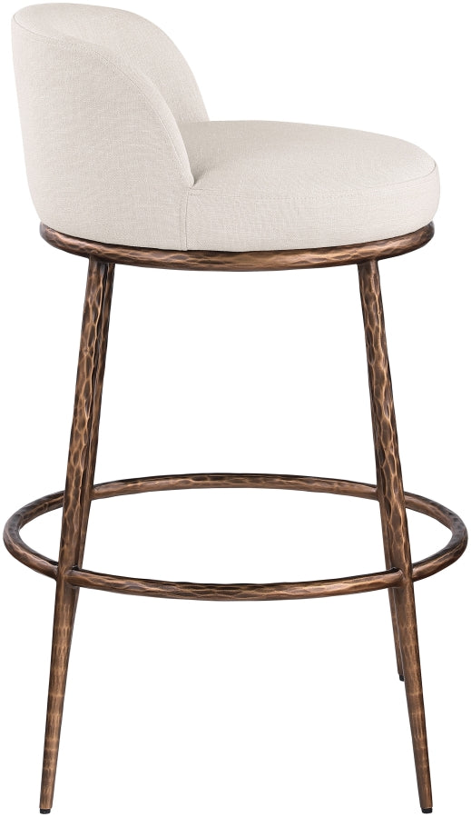 Ferro Performance Fabric Upholstered Bar Stool
