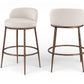 Ferro Performance Fabric Upholstered Bar Stool