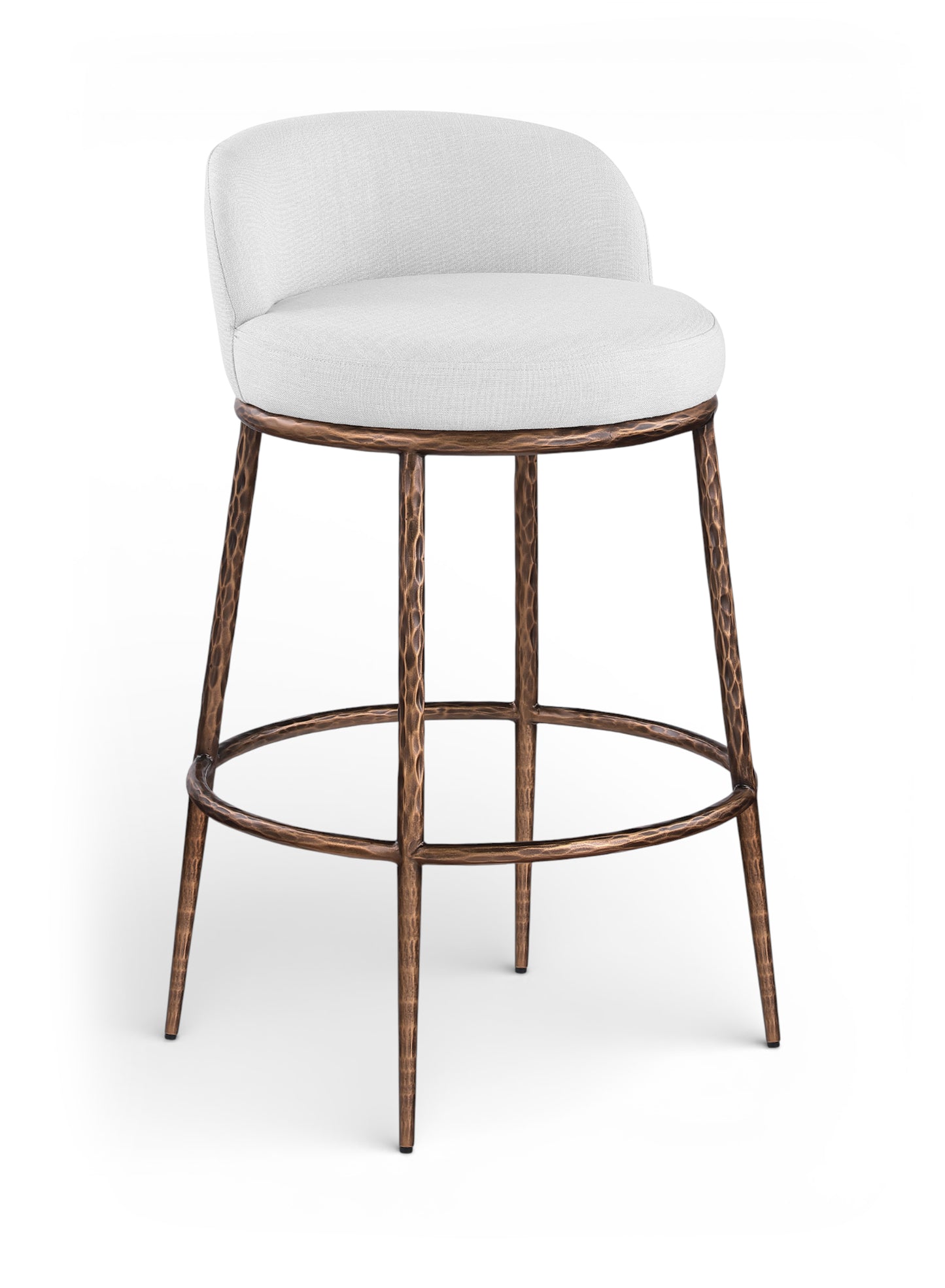 Ferro Performance Fabric Upholstered Bar Stool