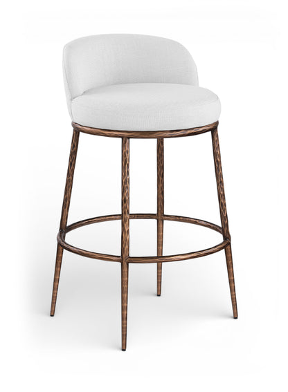 Ferro Performance Fabric Upholstered Bar Stool