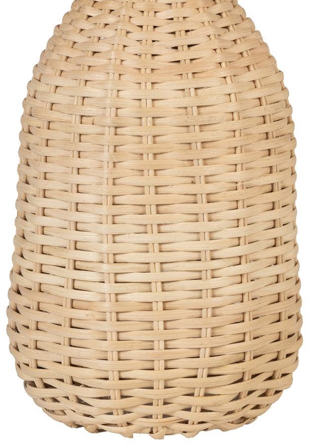Havana Metal And Rattan Table Lamp