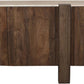 Pietra Travertine And Mango Wood Sideboard / Buffet