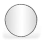 Hammer 36" W x 36" H Iron Frame Mirror