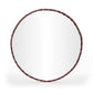 Hammer 36" W x 36" H Iron Frame Mirror