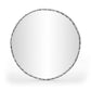 Hammer 36" W x 36" H Iron Frame Mirror