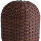 Harvest Metal And Rattan Table Lamp