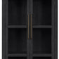 Corva Solid Wood Storage Cabinet