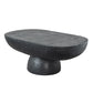 Black Oval Coffee Table
