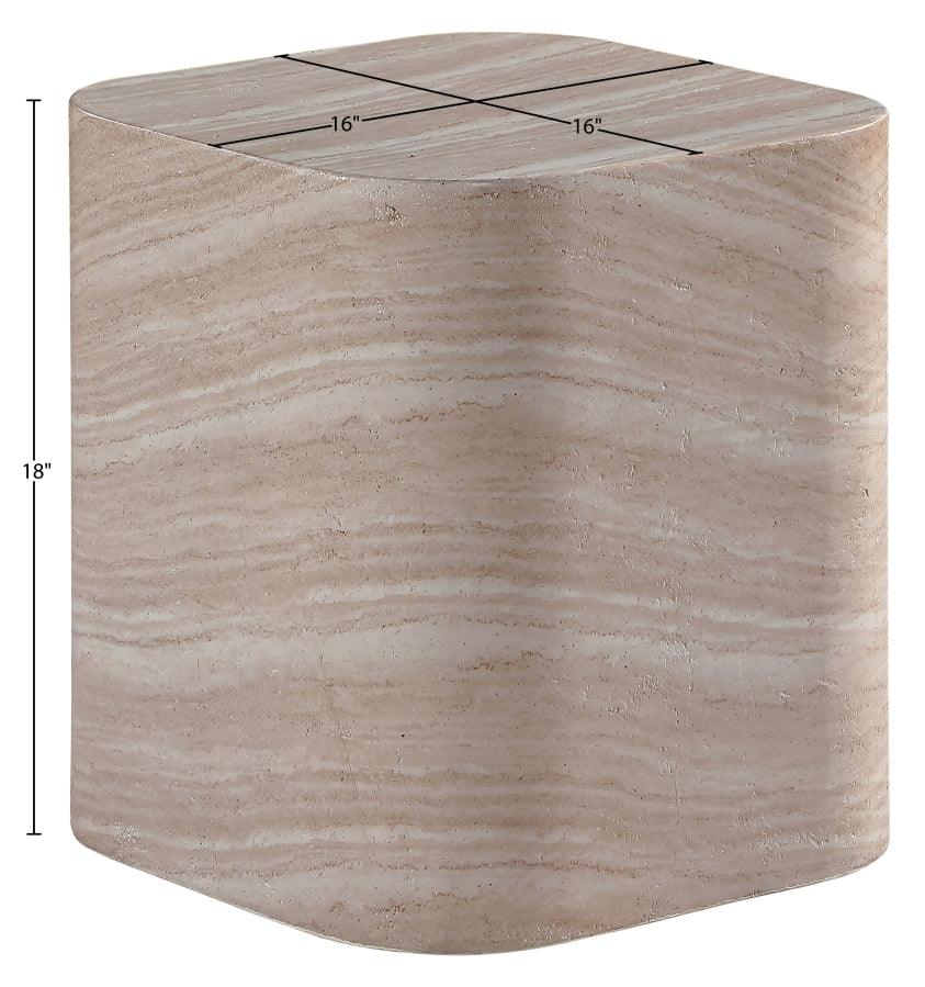 Vellon Concrete Indoor / Outdoor End Table