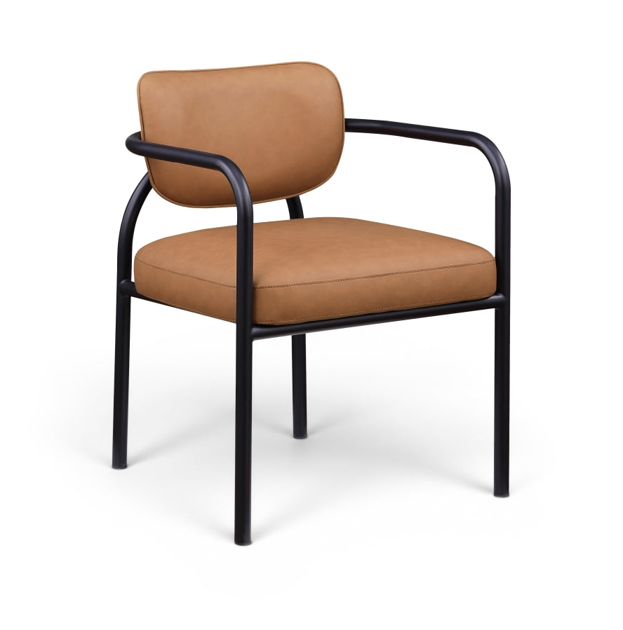 Serava Vegan Leather Upholstered Dining Chair