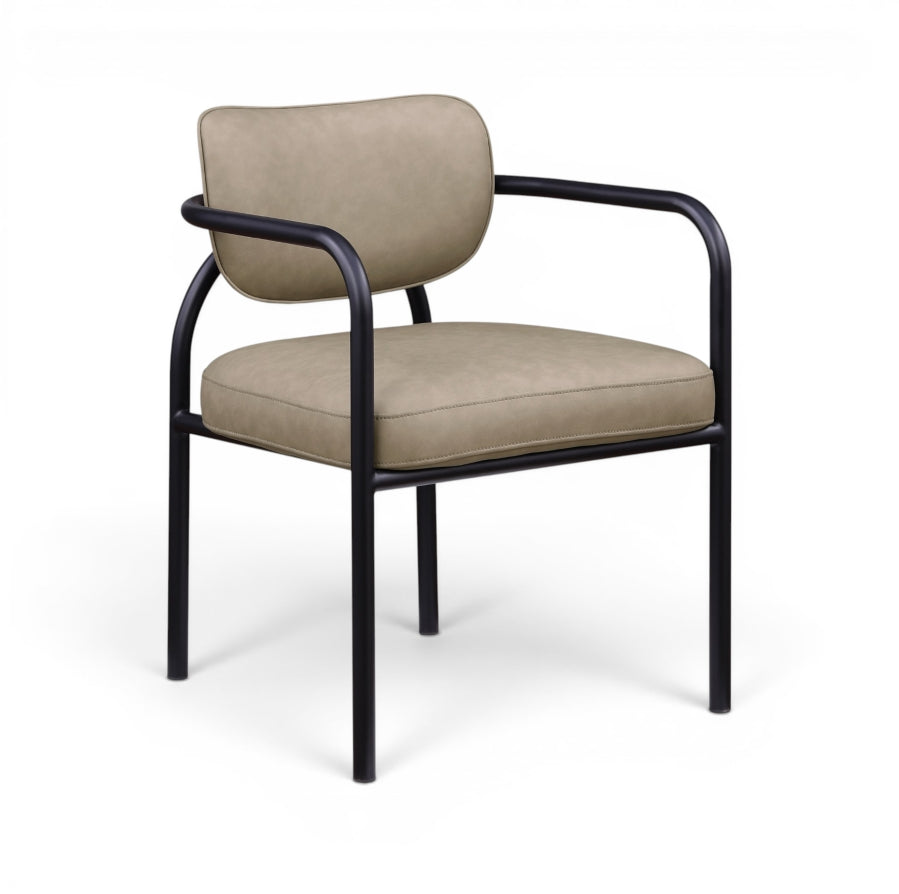 Serava Vegan Leather Upholstered Dining Chair